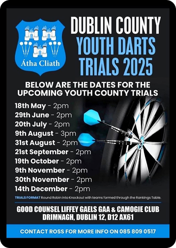 Dublin Youths Trials Poster